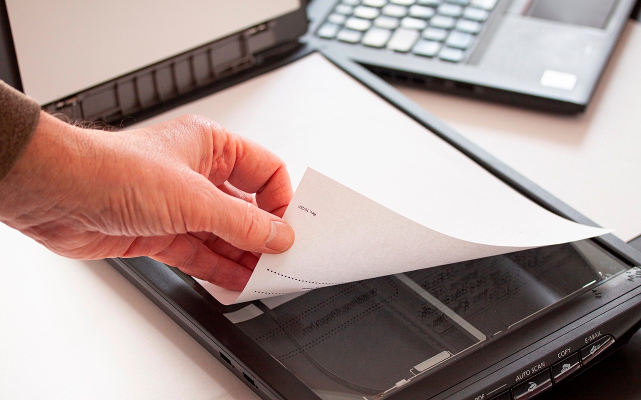 Digitalizar documentos negocio