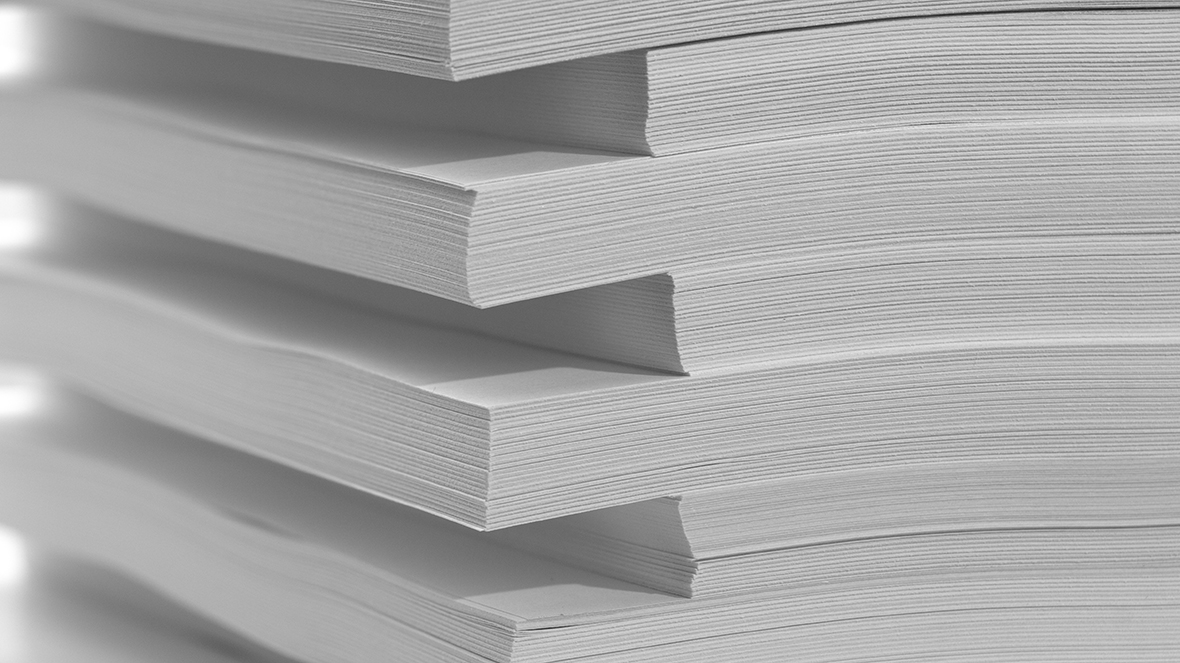 Impresora imprime cortado