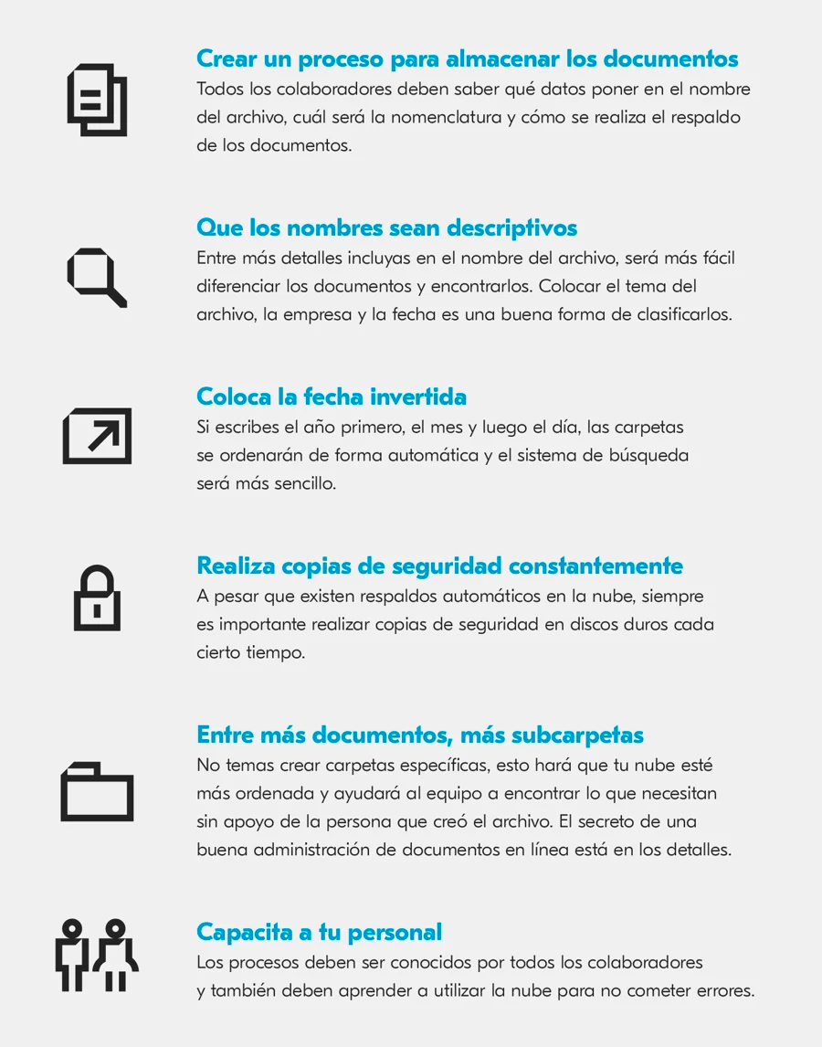 Ordena tu archivo digital