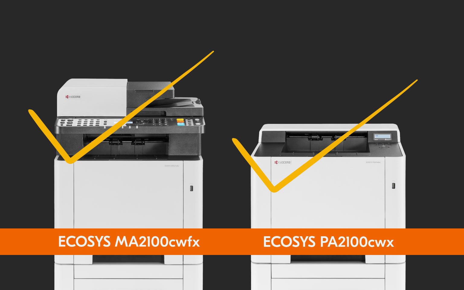 ECOSYS MA2100cwfx y ECOSYS PA2100cwx